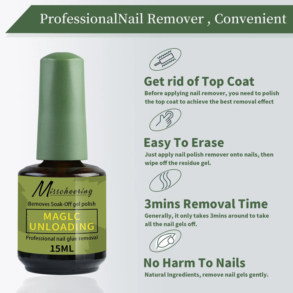 Magic Nail Gel Remover — Peels Off Gel in 5 Minutes
