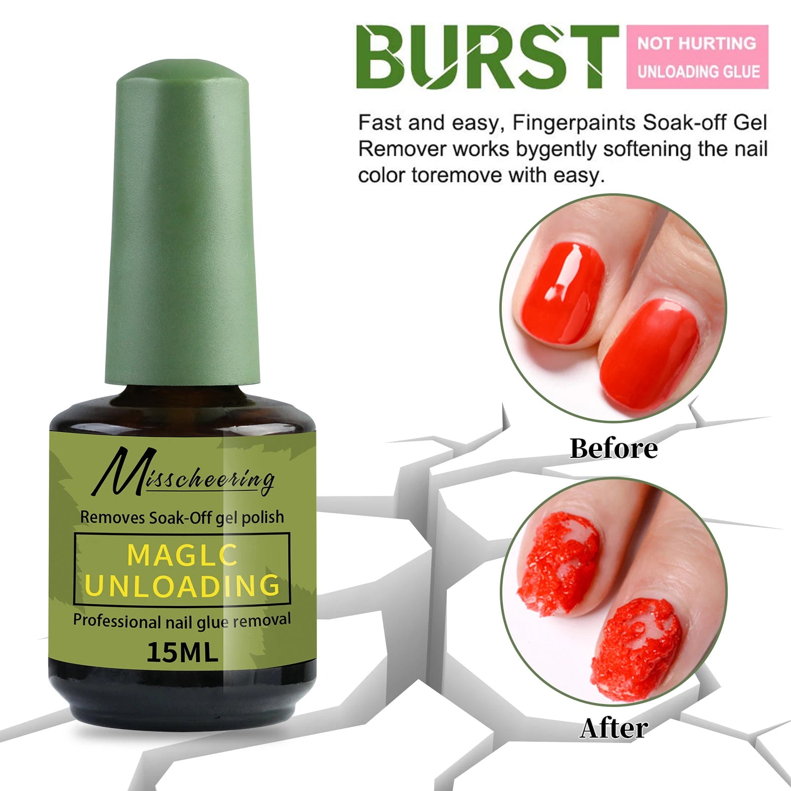 Magic Nail Gel Remover — Peels Off Gel in 5 Minutes